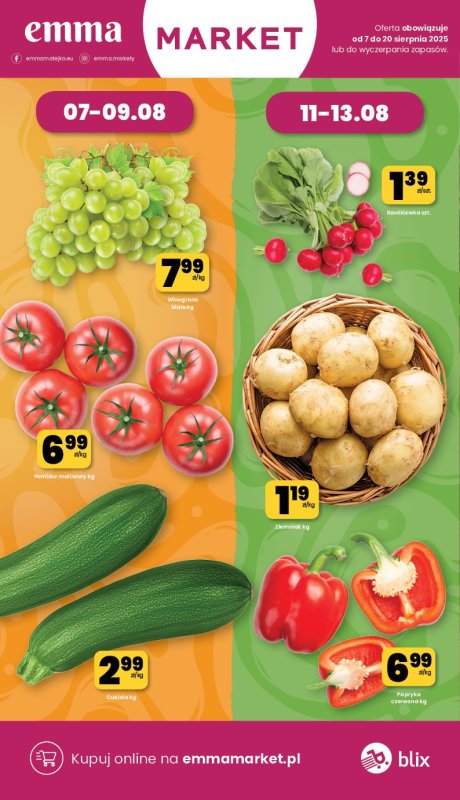 emma MARKET - gazetka promocyjna Gazetka od czwartku 07.08 do środy 20.08 - strona 2