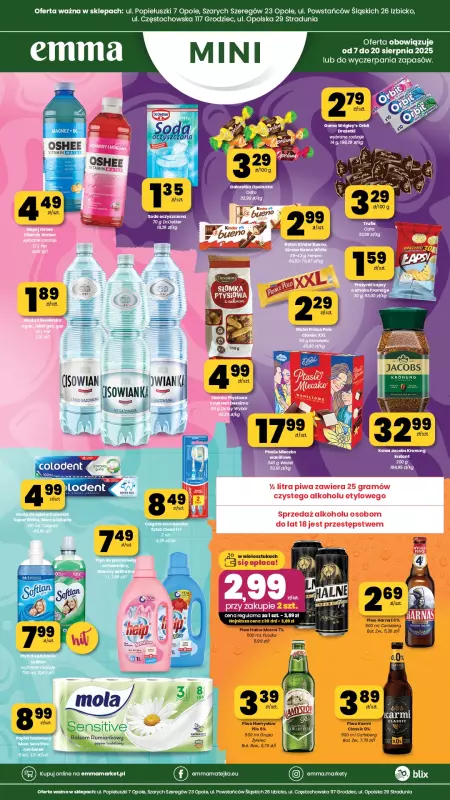 emma MARKET - gazetka promocyjna Plakaty promocyjne - Emma Mini   - strona 3