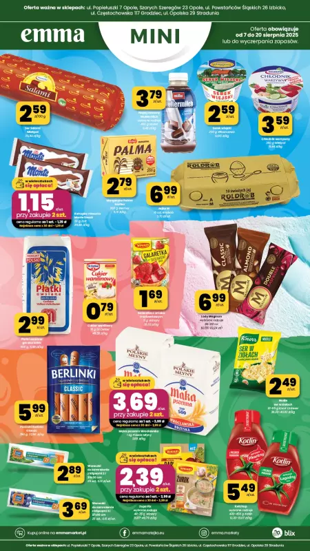emma MARKET - gazetka promocyjna Plakaty promocyjne - Emma Mini   - strona 2