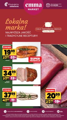 emma MARKET - gazetka promocyjna Plakat promocyjny od czwartku 07.08 do środy 13.08