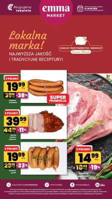 emma MARKET - gazetka promocyjna Plakat promocyjny od czwartku 14.08 do środy 20.08