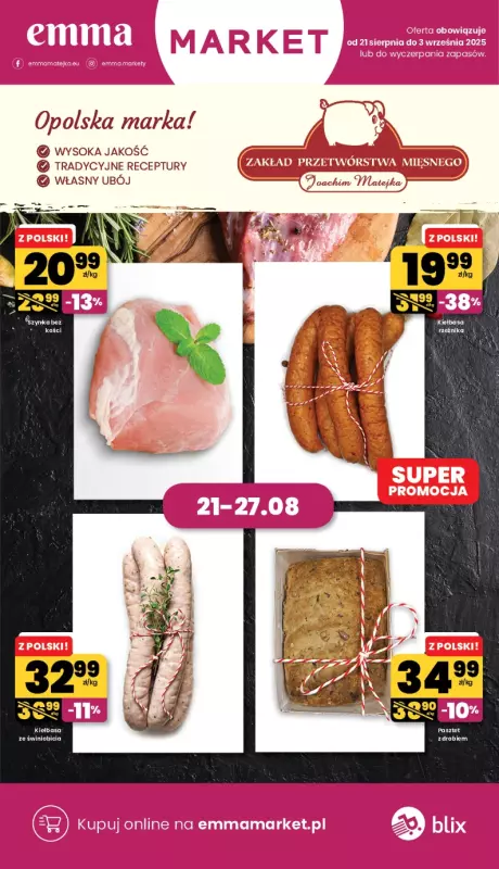 emma MARKET - gazetka promocyjna Gazetka od czwartku 21.08 do środy 03.09 - strona 3