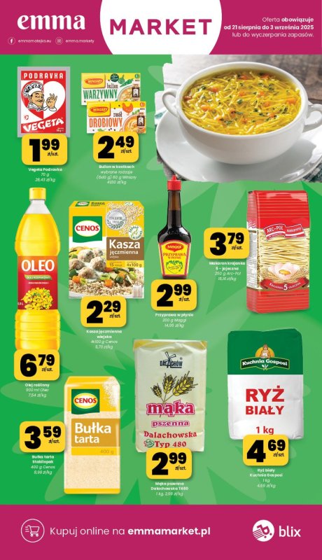 emma MARKET - gazetka promocyjna Gazetka od czwartku 21.08 do środy 03.09 - strona 10