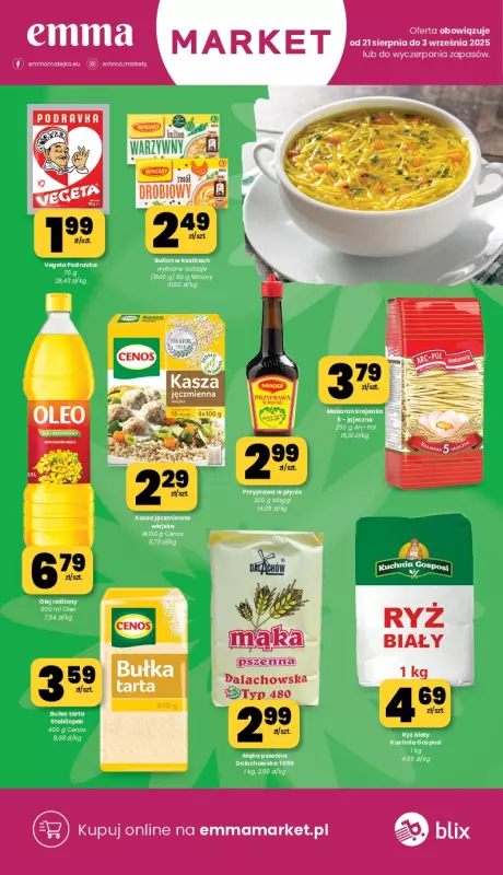 emma MARKET - gazetka promocyjna Gazetka od czwartku 21.08 do środy 03.09 - strona 10
