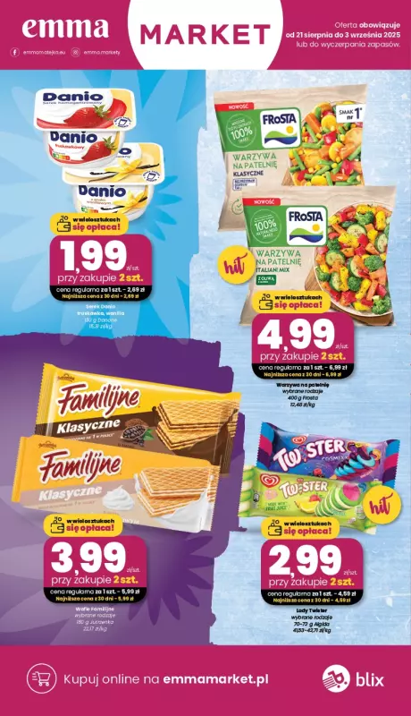 emma MARKET - gazetka promocyjna Gazetka od czwartku 21.08 do środy 03.09 - strona 4