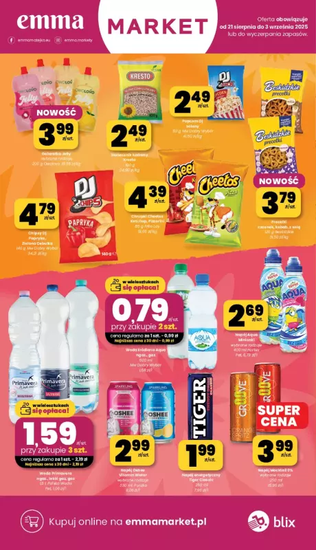 emma MARKET - gazetka promocyjna Gazetka od czwartku 21.08 do środy 03.09 - strona 19