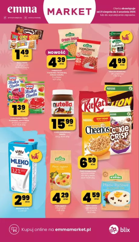 emma MARKET - gazetka promocyjna Gazetka od czwartku 21.08 do środy 03.09 - strona 15