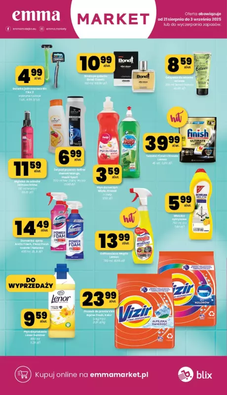 emma MARKET - gazetka promocyjna Gazetka od czwartku 21.08 do środy 03.09 - strona 21