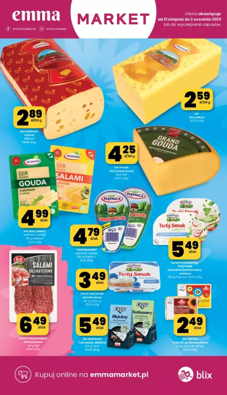 emma MARKET - gazetka promocyjna Gazetka od czwartku 21.08 do środy 03.09 - strona 6