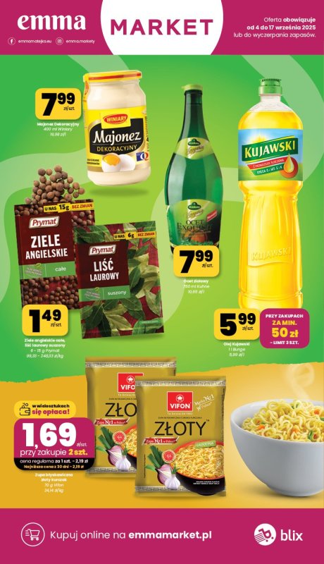 emma MARKET - gazetka promocyjna Gazetka od czwartku 04.09 do środy 17.09 - strona 12