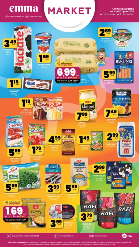 emma MARKET - gazetka promocyjna Plakaty promocyjne od czwartku 04.09 do środy 17.09 - strona 4