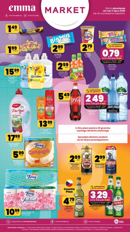 emma MARKET - gazetka promocyjna Plakaty promocyjne od czwartku 04.09 do środy 17.09 - strona 3