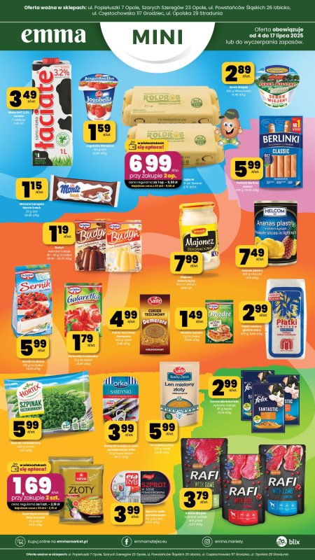 emma MARKET - gazetka promocyjna Plakaty Emma Mini od czwartku 04.09 do środy 17.09 - strona 4