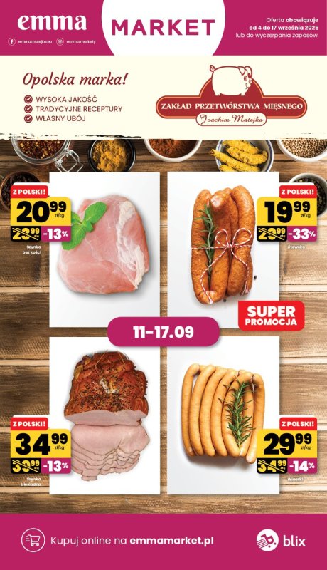 emma MARKET - gazetka promocyjna Gazetka od czwartku 04.09 do środy 17.09 - strona 24