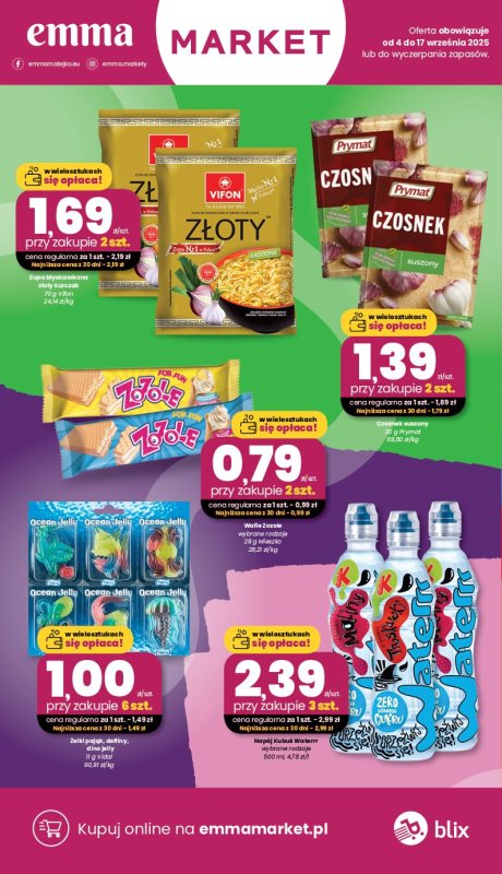 emma MARKET - gazetka promocyjna Gazetka od czwartku 04.09 do środy 17.09 - strona 2