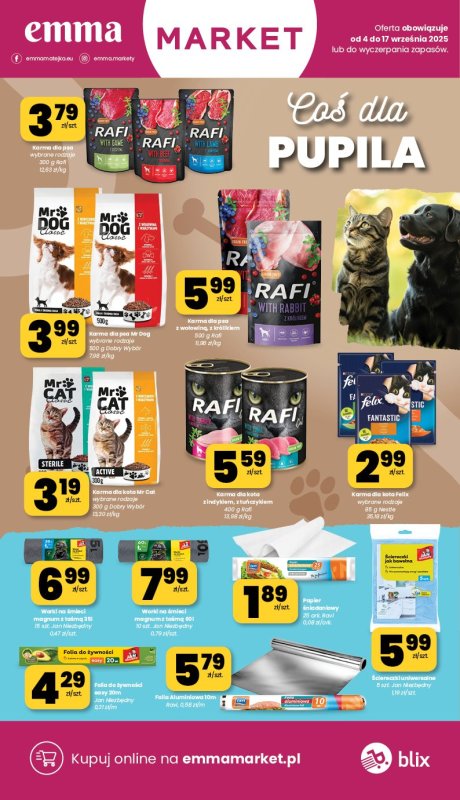 emma MARKET - gazetka promocyjna Gazetka od czwartku 04.09 do środy 17.09 - strona 21