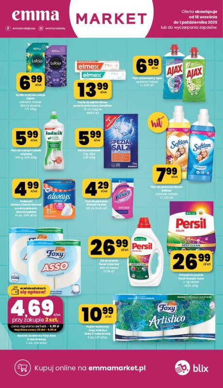 emma MARKET - gazetka promocyjna Gazetka od czwartku 18.09 do środy 01.10 - strona 18