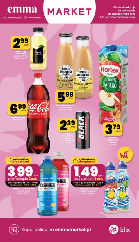 emma MARKET - gazetka promocyjna Gazetka od czwartku 18.09 do środy 01.10 - strona 16