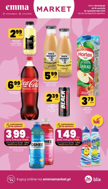 emma MARKET - gazetka promocyjna Gazetka od czwartku 18.09 do środy 01.10 - strona 16