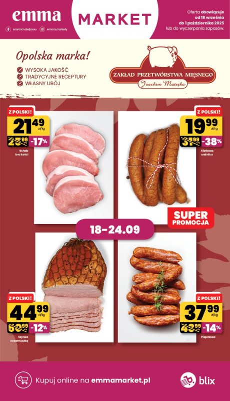 emma MARKET - gazetka promocyjna Gazetka od czwartku 18.09 do środy 01.10 - strona 3