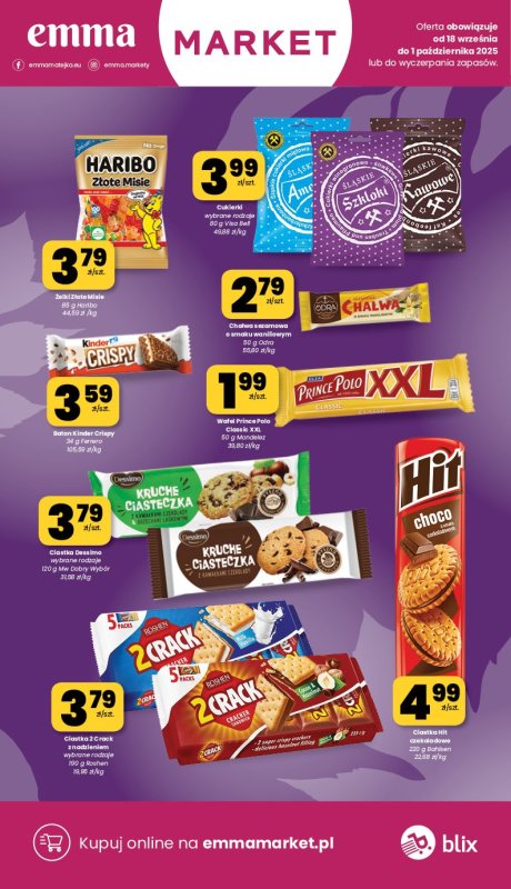 emma MARKET - gazetka promocyjna Gazetka od czwartku 18.09 do środy 01.10 - strona 14
