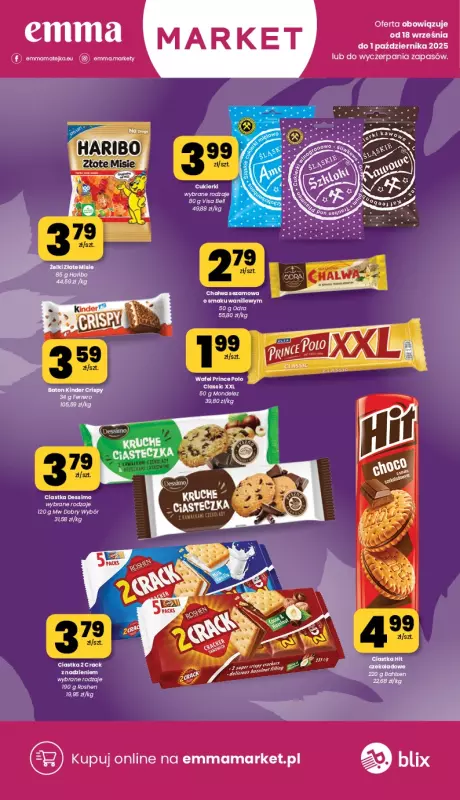 emma MARKET - gazetka promocyjna Gazetka od czwartku 18.09 do środy 01.10 - strona 14