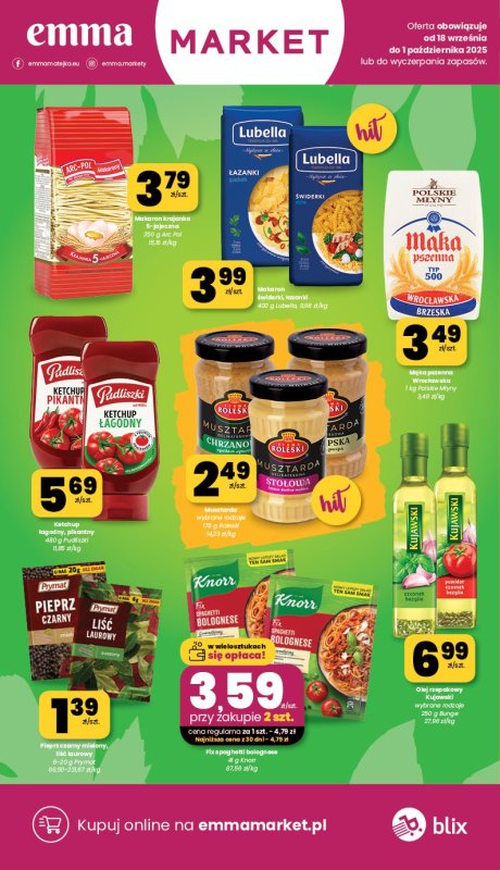 emma MARKET - gazetka promocyjna Gazetka od czwartku 18.09 do środy 01.10 - strona 9