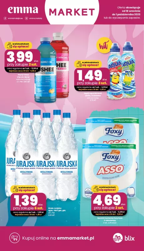 emma MARKET - gazetka promocyjna Gazetka od czwartku 18.09 do środy 01.10 - strona 5