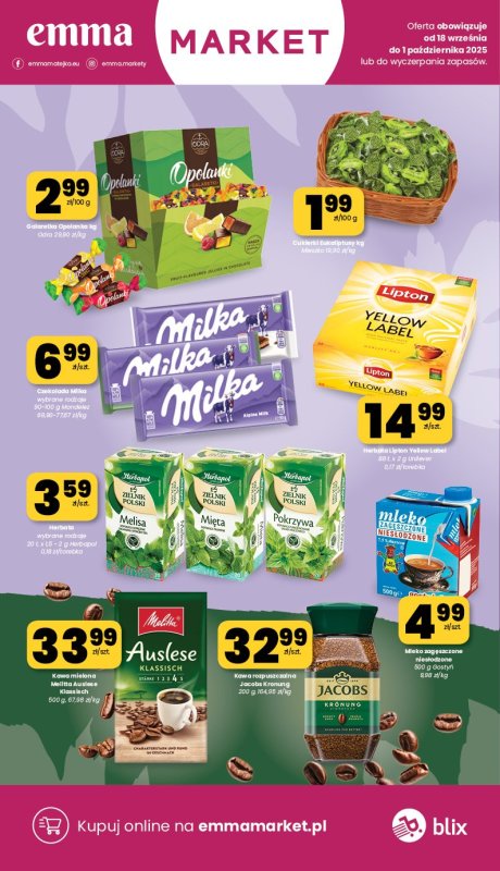 emma MARKET - gazetka promocyjna Gazetka od czwartku 18.09 do środy 01.10 - strona 13