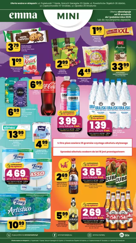 emma MARKET - gazetka promocyjna Plakaty promocyjne - Emma Mini   - strona 2