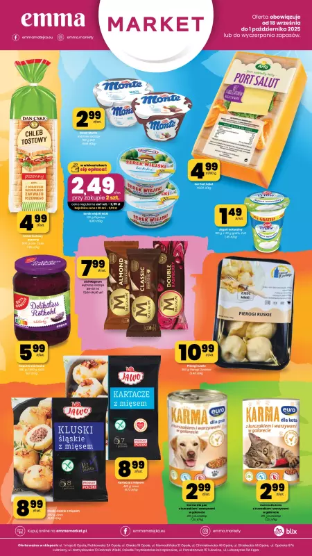 emma MARKET - gazetka promocyjna Plakaty promocyjne od czwartku 18.09 do środy 01.10 - strona 4