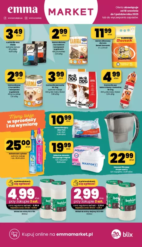 emma MARKET - gazetka promocyjna Gazetka od czwartku 18.09 do środy 01.10 - strona 19