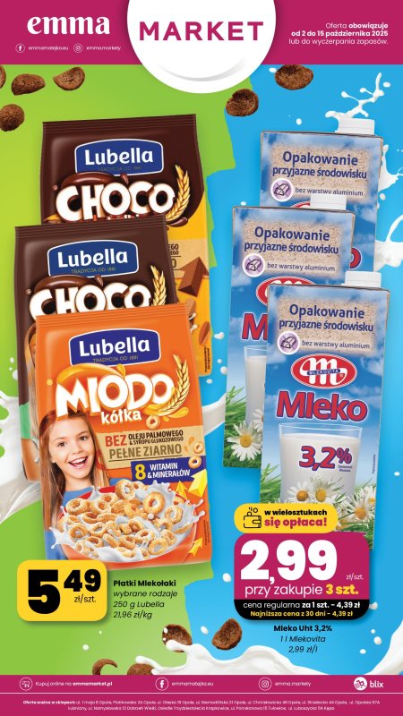 emma MARKET - gazetka promocyjna Plakaty promocyjne od czwartku 02.10 do środy 15.10 - strona 2