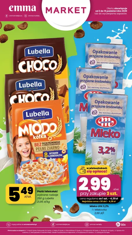 emma MARKET - gazetka promocyjna Plakaty promocyjne od czwartku 02.10 do środy 15.10 - strona 2