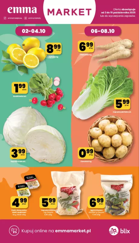emma MARKET - gazetka promocyjna Gazetka od czwartku 02.10 do środy 15.10 - strona 2