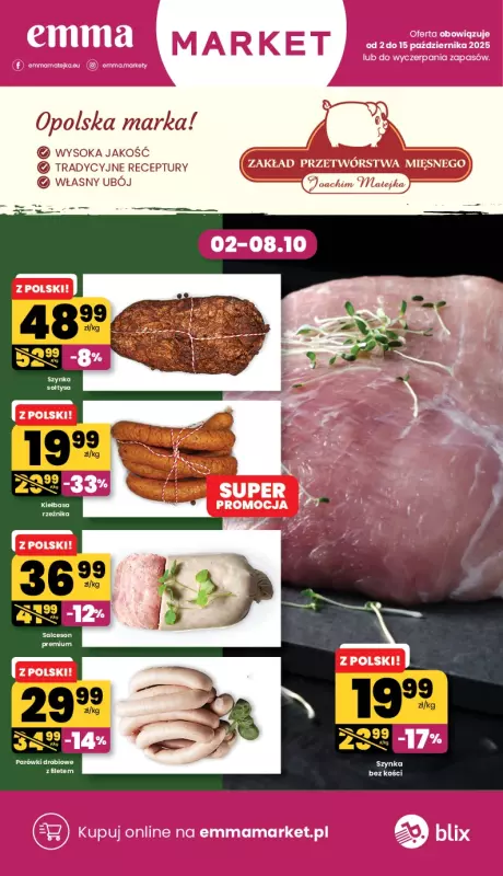 emma MARKET - gazetka promocyjna Gazetka od czwartku 02.10 do środy 15.10 - strona 3