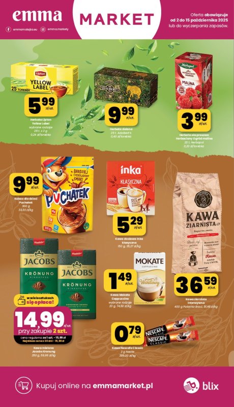 emma MARKET - gazetka promocyjna Gazetka od czwartku 02.10 do środy 15.10 - strona 13