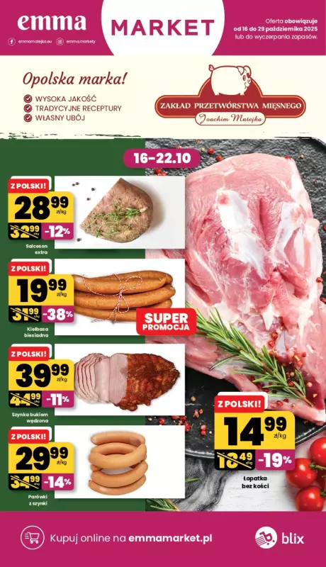 emma MARKET - gazetka promocyjna Gazetka od czwartku 16.10 do środy 29.10 - strona 3