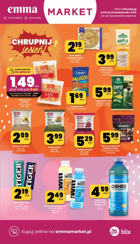 emma MARKET - gazetka promocyjna Gazetka od czwartku 16.10 do środy 29.10 - strona 15