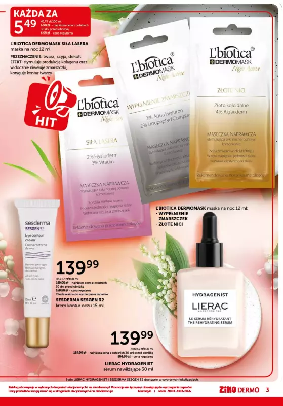 Ziko Dermo - gazetka promocyjna Gazetka   - strona 3
