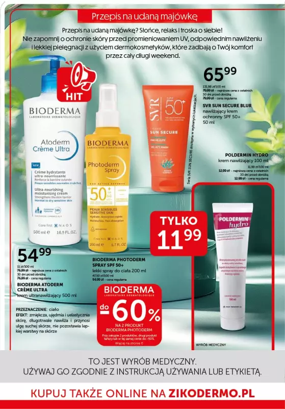 Ziko Dermo - gazetka promocyjna Gazetka od środy 30.04 do środy 14.05 - strona 8