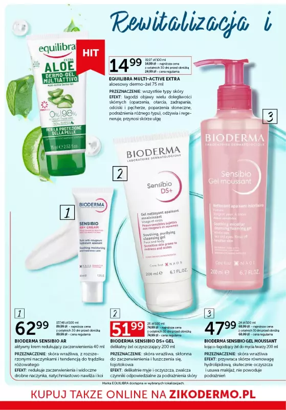 Ziko Dermo - gazetka promocyjna Gazetka od czwartku 12.06 do środy 25.06 - strona 20