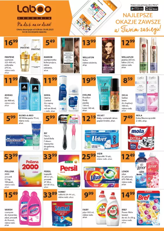 Drogerie Laboo - gazetka promocyjna Gazetka  