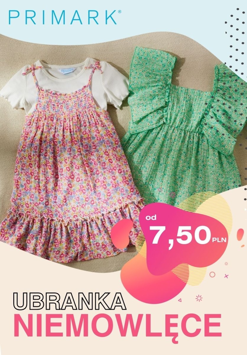 Gazetka Primark - Od 7,50 zł ubranka niemowlęce