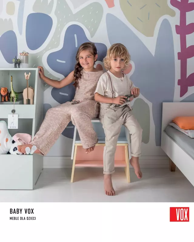 VOX - gazetka promocyjna Baby VOX – Meble dla dzieci od środy 16.02 