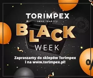 Torimpex Toruńska Sieć Sklepów Spożywczych - gazetka promocyjna Oferta Black week od poniedziałku 25.11 do soboty 30.11