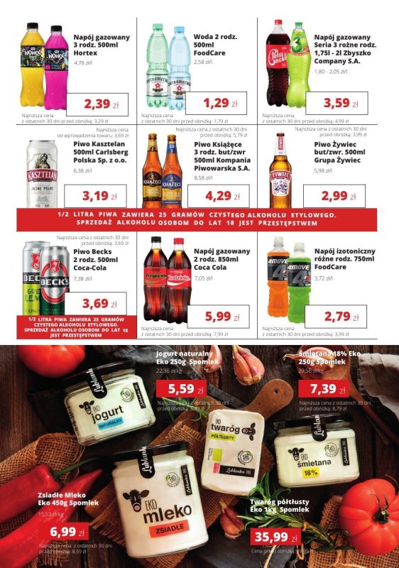 Torimpex Toruńska Sieć Sklepów Spożywczych - gazetka promocyjna Gazetka od poniedziałku 12.05 do soboty 24.05 - strona 7