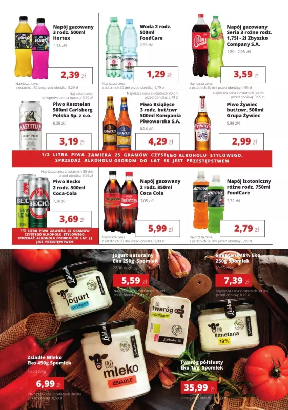 Torimpex Toruńska Sieć Sklepów Spożywczych - gazetka promocyjna Gazetka od poniedziałku 12.05 do soboty 24.05 - strona 7