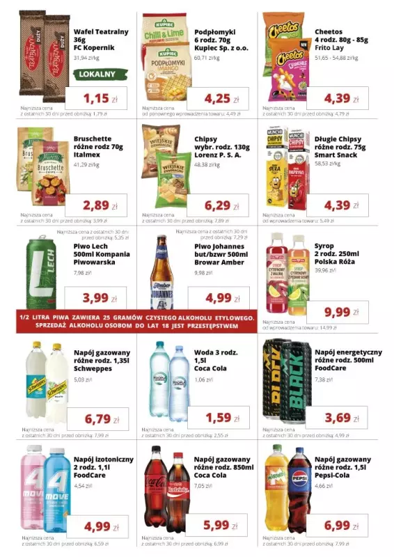 Torimpex Toruńska Sieć Sklepów Spożywczych - gazetka promocyjna Gazetka od poniedziałku 23.06 do soboty 05.07 - strona 7