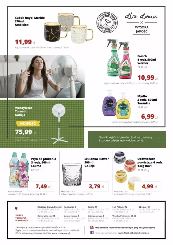 Torimpex Toruńska Sieć Sklepów Spożywczych - gazetka promocyjna Gazetka  do soboty 02.08 - strona 8